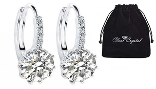 2.5ct Created Sapphire Earrings