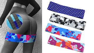 Fitness Exercise Resistance Bands - 4 Designs & 3 Sizes