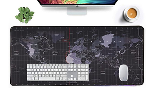 World Map Mouse Pad - 3 Sizes 