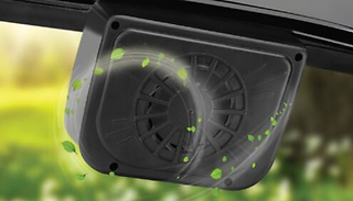 Solar Powered Car Cooling Fan