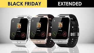 9-in-1 Touch Smartwatch with Heart Monitor & HD Cam - 4 Colours