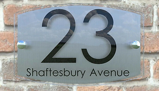Personalised House Sign - 8 Designs