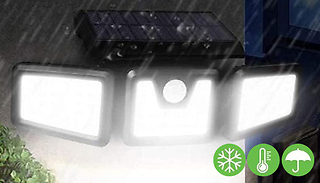 74-LED Adjustable Motion-Sensor Solar Security Light - 1 or 2 Lights