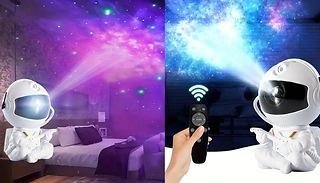 Astronaut Star Projector Night Light - 2 Designs