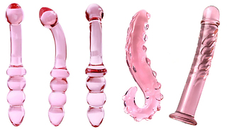 Glass Adult Toy - 3 Designs