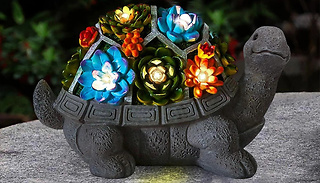 Smiling Tortoise Solar Light
