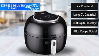 7L Digital Air Fryer Oven with Dehydrate, Air Fry, Bake and More