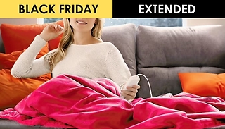 Luxury Heated Throw - 8 Colours