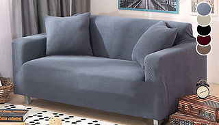 Knitted Sofa Cover - 5 Colours & 3 Sizes