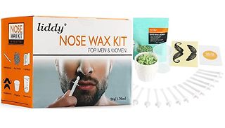 Nose Hair Waxing Kit with Safe Tip Applicator