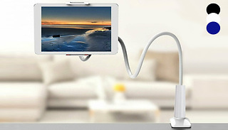 Lazy Stand Clip-On Flexible Tablet Holder - 3 Colours