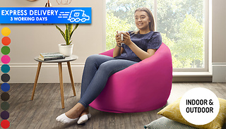 Kids & Adults Classic Bean Bag for Indoors or Outdoors - 12 Colours