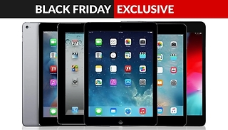 Apple iPad 2, 4, 5, Air or Air 2 Wi-Fi in Black - 16GB or 32GB