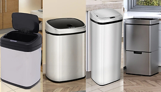 Motion Sensor Rubbish Bin - 20, 42, 48, 50, 58, or 72 Litres