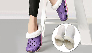Crocs Compatible Faux Fur Lined Inserts - 3 Sizes & 2 Colours