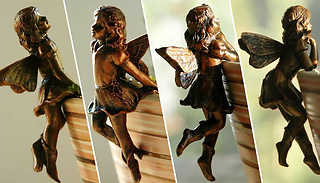 Miniature Fairy Flower Pot Decoration - 4 Designs
