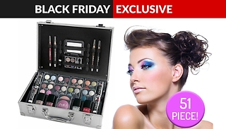 51 Piece Makeup Vanity Case