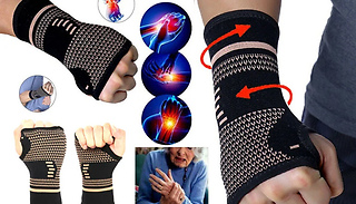 1 or 2 Arthritis Support Compression Gloves - 3 Sizes