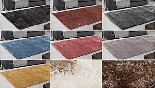 Soft Shaggy Rug - 9 Colours & 3 Sizes