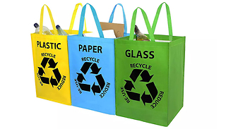 40L Premier Housewares Recycle Bags - 1 or 2 Sets