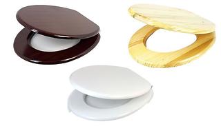 18'' MDF Universal Toilet Seat - 3 Colours
