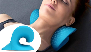 Cervical Traction Relaxer Device Pillow