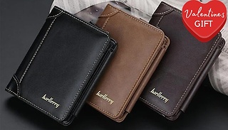 Baellerry Men's Slim Bifold Wallet - 3 Colours