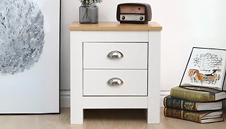 Set of 2 Bedside Table Drawers - 2 Colours