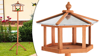 Free-Standing Garden Bird Feeder