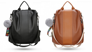 PU Leather Anti-Theft Bag - 2 Colours