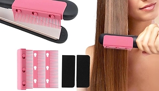 Comb Attachment for Hair Straightener