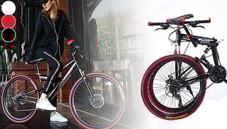 High Carbon Foldable Mountain Bike - 3 Colours