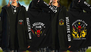 'Stranger Things' Inspired Zip Up Hoodie - 9 Designs