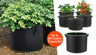Heavy-Duty Growing Bag With Handles - Up To 20-Gallon Capacity