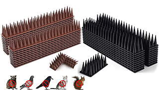 10-Pack Bird Deterrent Spikes - 2 Colours
