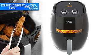 Tower Vortx Vizion 7L Air Fryer with Viewing Window