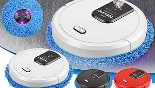 3-in-1 Smart Steam Mop Robot Vacuum Cleaner - 3 Colours