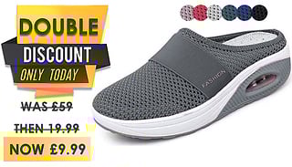 Orthopaedic Air Cushion Mesh Sliders - 6 Colours & 5 Sizes