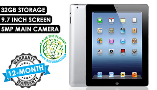 Apple iPad 4th Gen 9.7-Inch 32GB Black