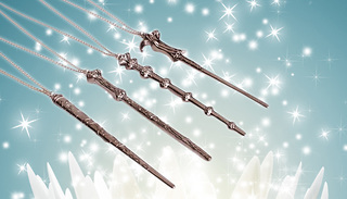 Wizard-Inspired Wand Necklace - 4 Designs