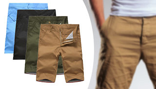 Men's Chino Shorts - 4 Colours