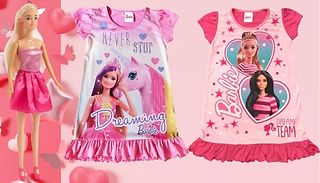 Barbie Night Dress - 2 Designs, 5 Sizes 