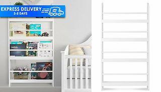 Wall Mounted Flat Pack Children's Bookcase