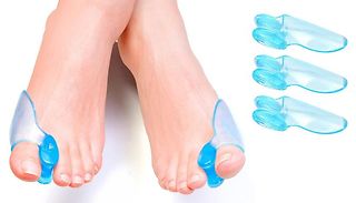3-Pack of Gel Toe Guards - 3 Colours