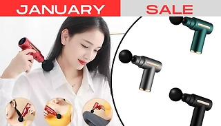 Portable Muscle Massage Gun - 4 Colours, 2 Sizes