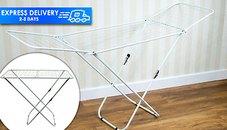 Folding Winged Clothes Airer - 1.8m of Drying-Space!
