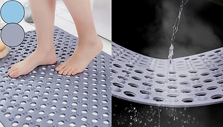 Bath Mat With Suction Cups - 2 Colours