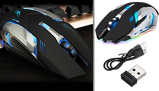 USB Ergonomic Backlit Gaming Mouse