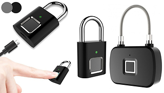Smart Fingerprint Sensor Padlock - 3 Options