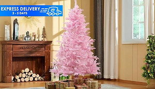 Pink Pop-Up Artificial Christmas Tree - 3 Sizes 
